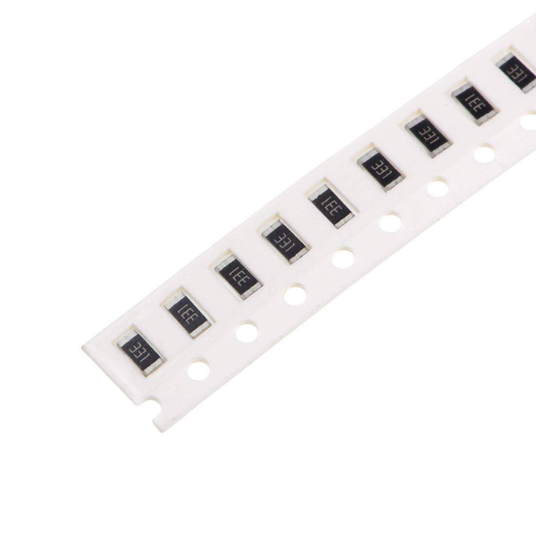 Surface Mounted Devices Chip Resistor, 330 Ohm 1/4W 1206 Fixed Resistors, 5% Tolerance for DIY Electronics and Experiments 300pcs