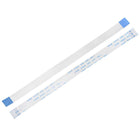 Flexible Flat Cable, 16 Pins 0.5mm Pitch 150mm FPC FFC Flexible Ribbon Cable for LCD TV DVD Player Laptop 5Pcs (A Type)