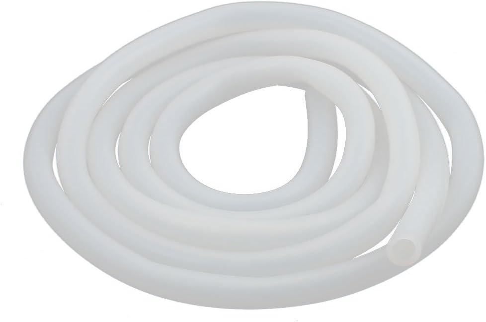 8mm x 12mm High Temperature Resistant Soft Silicone Tube Hose Pipe 2M Length