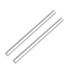 Acrylic Hexagon Rod Clear 15mmx15mmx250mm Solid Plastic PMMA Bar Stick 2pcs
