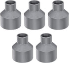 PVC DWV Reducing Coupling Schedule 40 Gray 32mm x 63mm Socket 5pcs