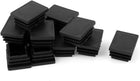 30mm x 40mm Inserti Cap Tube Plastic Rectangular 12Pcs