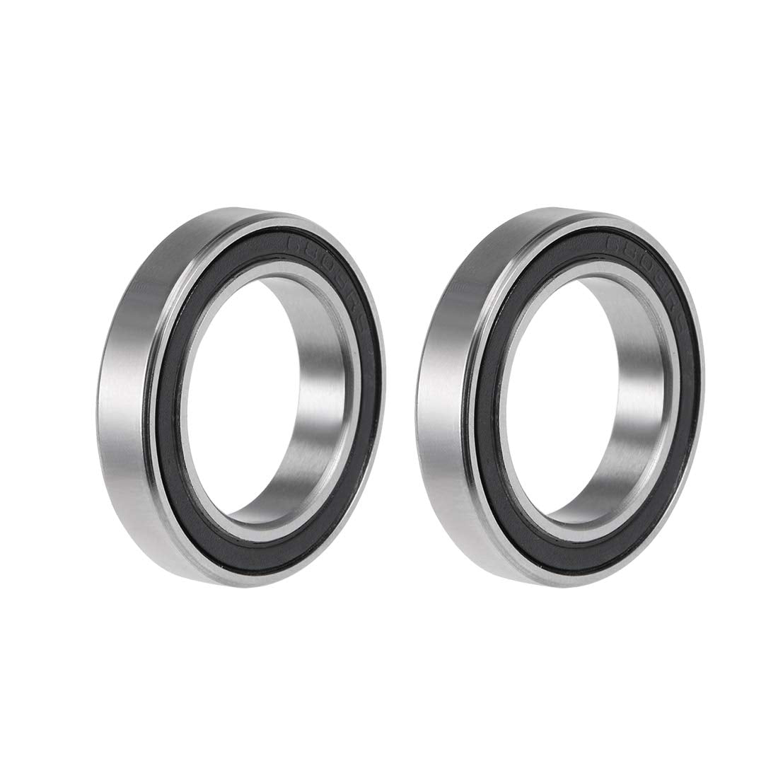 6803-2RS Deep Groove Ball Bearing 17x26x5mm Double Sealed ABEC-3 Bearings 2-Pack