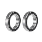 6803-2RS Deep Groove Ball Bearing 17x26x5mm Double Sealed ABEC-3 Bearings 2-Pack