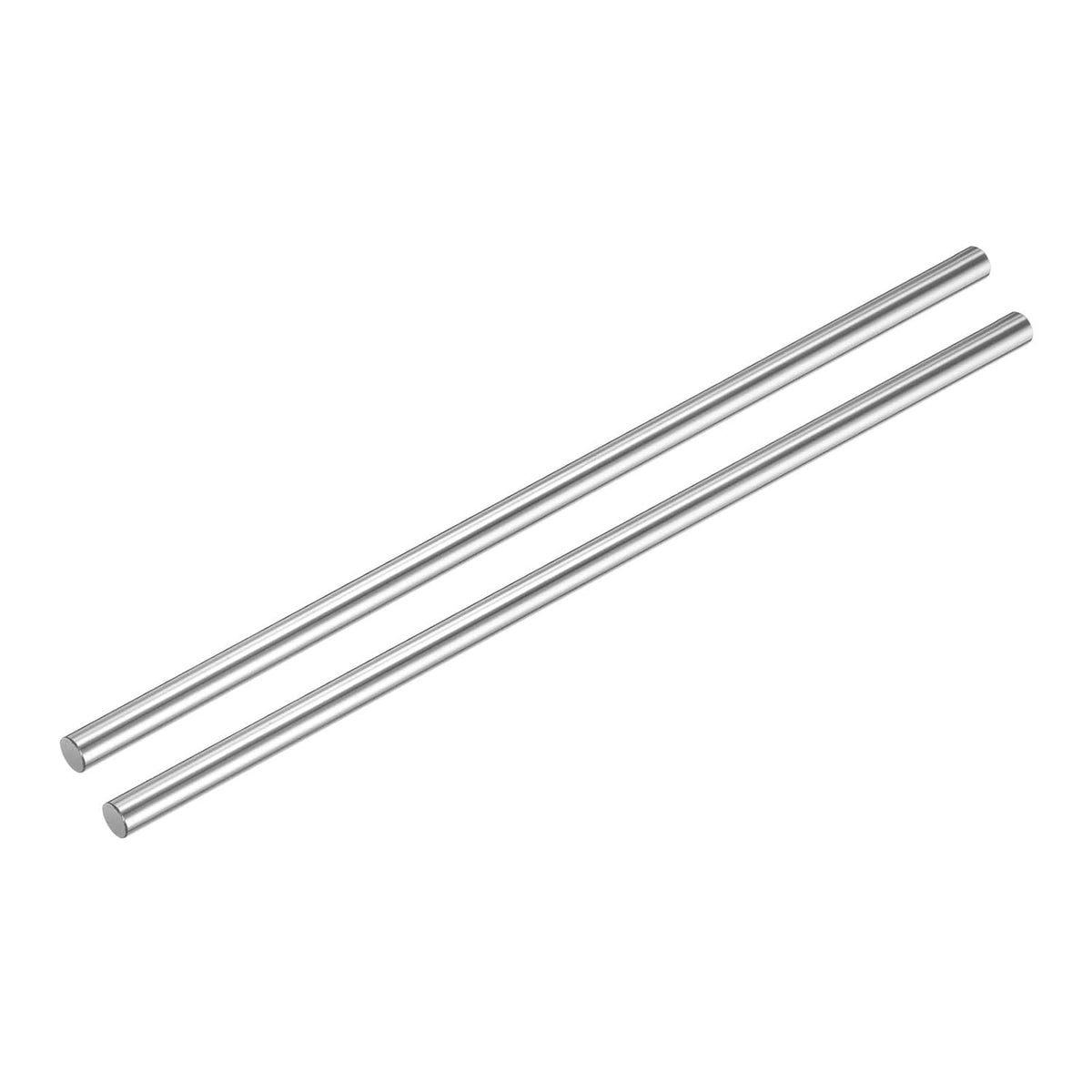 2pcs Linear Motion Rod Shaft Guide 16mm x 450mm (0.63" x 17.72") Case Hardened Steel Chrome Plated, Metric Linear Rail Rod for 3D Printer, CNC Machine