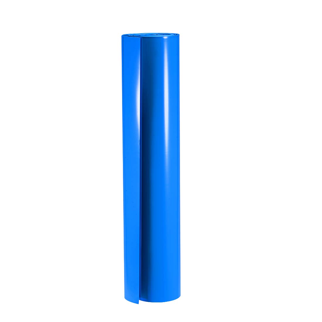 Battery Wrap, 350mm Flat Width 220mm Dia 2m PVC Heat Shrink Tube Wraps for Big Battery Pack Blue