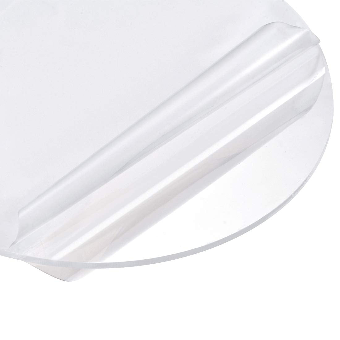 Acrylic Sheet Circle Round Disc,Clear,5mm Thick,5" Diameter,Acrylic Round Sheet(120mm)