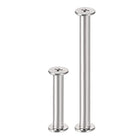 Screw Post, Female 5x30mm and Female 5x55mm Silver Tone Binding Bolts Total 30 Sets