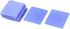 10 Pack Thermal Pad, 30x30x1mm Highly Efficient Thermal Conductive Pad, Heat Resistant Silicone Thermal Pads for Laptop Heatsink CPU GPU Cooler