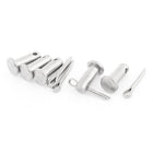 M8x20mm Flat Head 304 Stainless Steel Clevis Pins 5 Sets