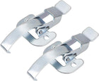 3.62-inch Galvanized Draw Toggle Latch with Spring-Steel Hook - 2 Pcs