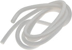 6mm x 11mm Heat Resistant Soft Silicone Tube Hose Pipe 2M Long Milky White