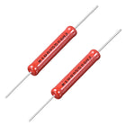 5W Power Rating 500M Ohm High Voltage Glass Glaze Electrical Film Resistor 2Pcs