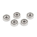 681 1mmx3mmx1mm Single Row Deep Groove Ball Bearing Silver Tone 5Pcs