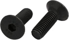 2pcs M10x30mm 10.9 Grade Flat Countersunk Head Hex Socket Left Hand Thread Bolt