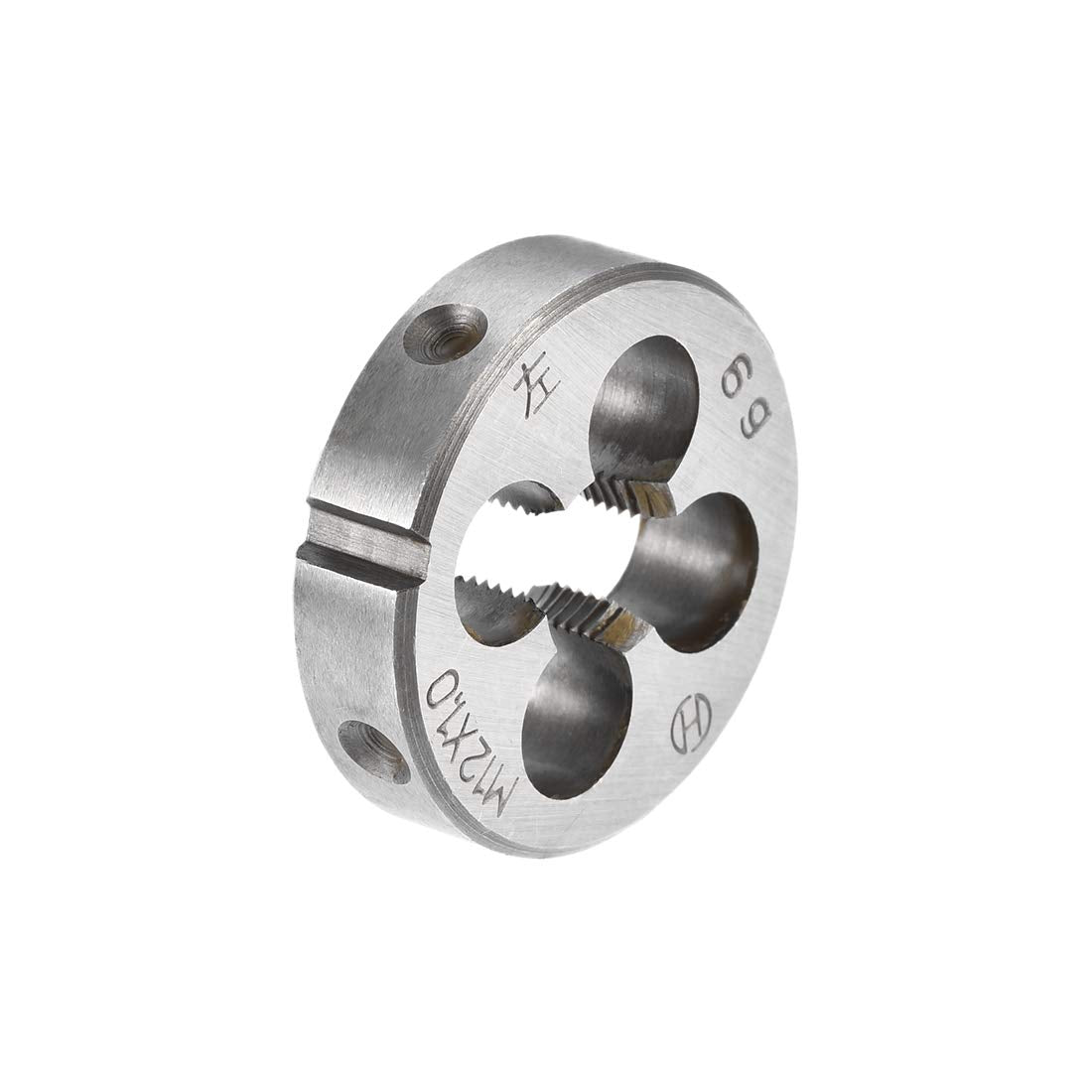 M12 X 1 Metric Round Die, Machine Thread Left Hand Threading Die, Alloy Tool Steel Screw Thread Cutting Die