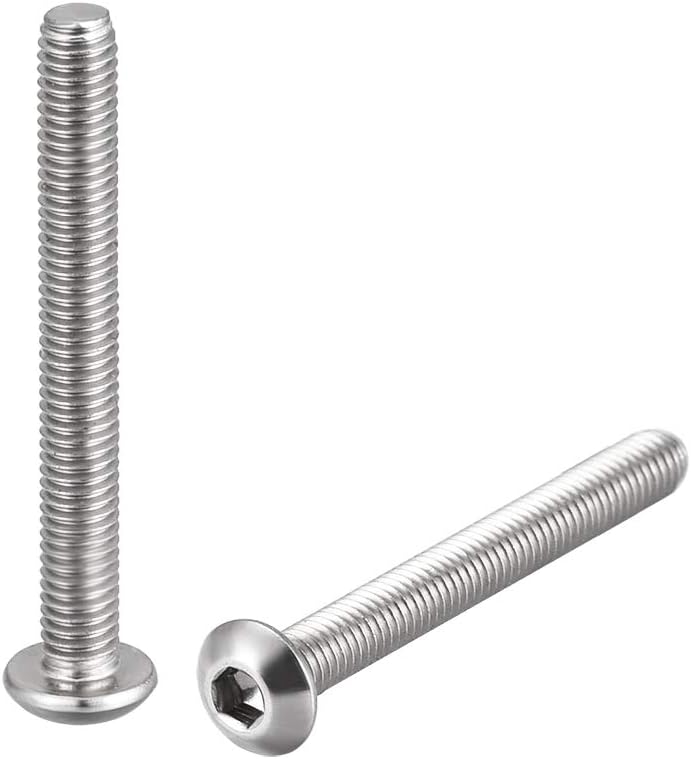 M3x25mm Machine Screws Hex Socket Round Head Screw 304 Stainless Steel Fasteners Bolts 20pcs