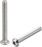 M3x25mm Machine Screws Hex Socket Round Head Screw 304 Stainless Steel Fasteners Bolts 20pcs