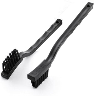 Black Antislip Handle PCB Rework ESD Anti Static Dust Brush 6.7" 2 Pcs