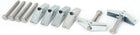 M6 Thread Spring Wing Toggle Hollow Plasterboard Wall Anchor Bolts 6 Pcs