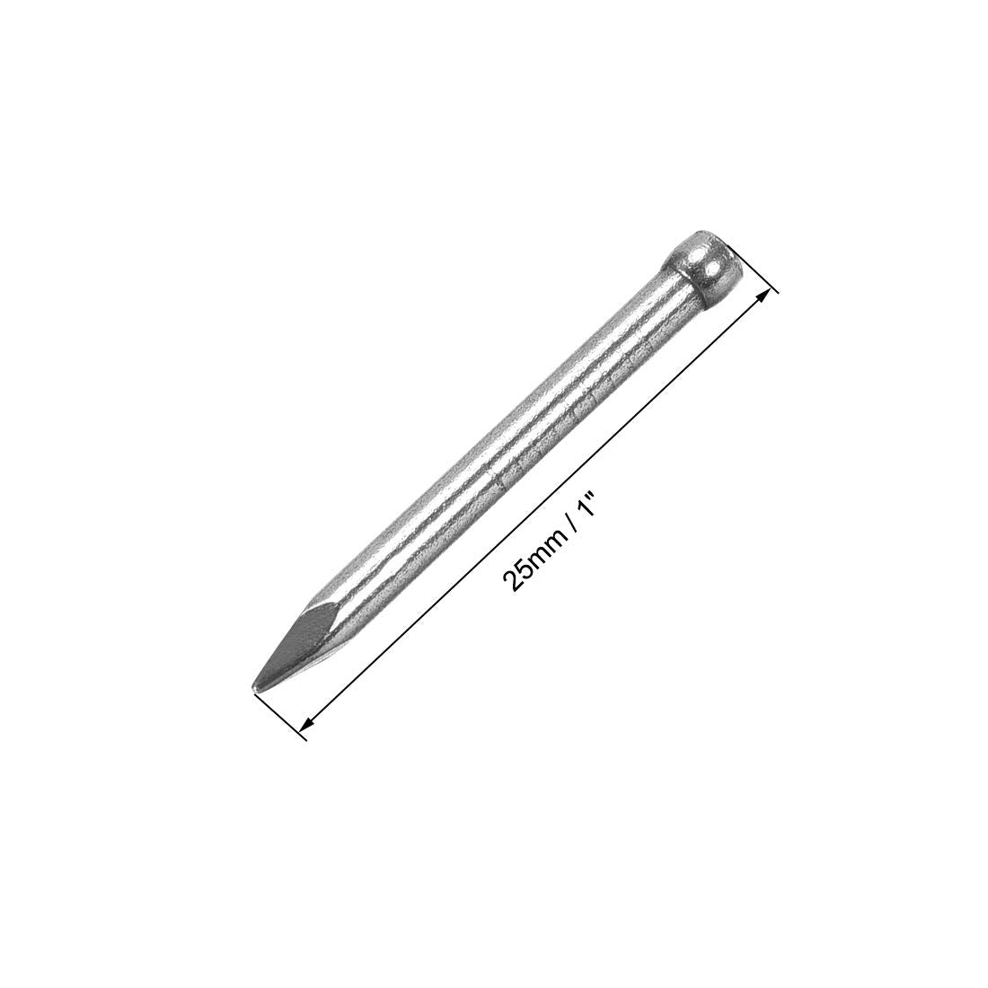 Finishing Nails Hand-Drive Hardware Carbon Steel Nail 25mm 1-inches 200pcs