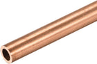Copper Round Tube, 6mm OD 1mm Wall Thickness 300mm Long Straight Pipe Tubing