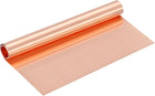 T2 Copper Sheet Roll, 0.08mm 25Ga Thick, 1530mm x 305mm/5Ft x 12in, Copper Strip for Craft, Electrical, House Repair