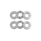 F2.5-6M Thrust Ball Bearings 2.5mm x 6mm x 3mm Chrome Steel Single Direction 2pcs