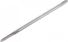 Thread Milling Taps, #6-32 UNC High Speed Steel (HSS) 3 Straight Flutes Machine Screw Thread Threading Tap, 4" Length (Extra Long)