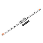 MGN9 300mm Linear Guide Rail with MGN9H Sliding Carriage Block Bearing Steel and Plastic Mini MGN12 Linear Guide for DIY 3D Printers and CNC Machine, Silver