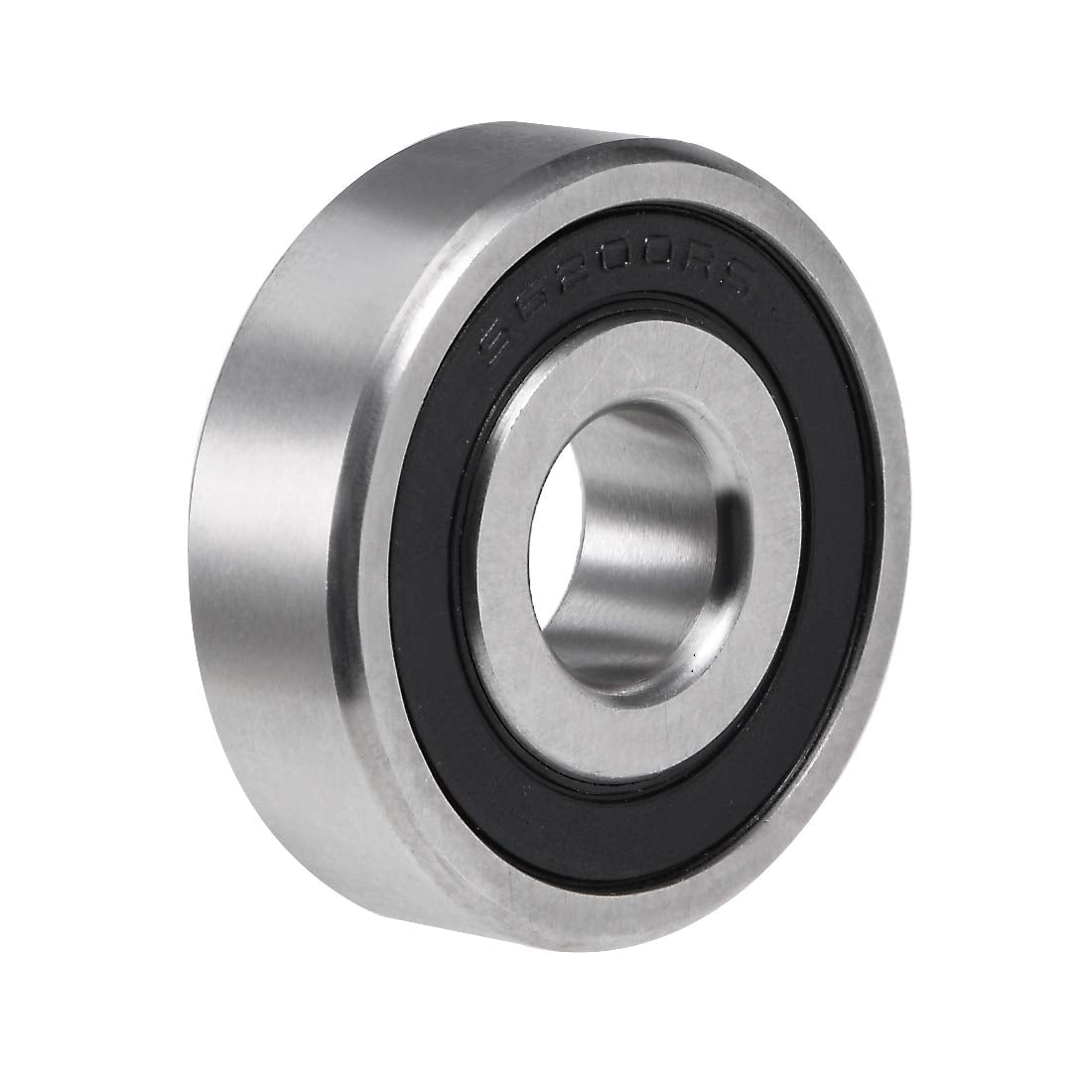 S6200-2RS Stainless Steel Ball Bearing 10x30x9mm Double Sealed 6200RS Bearings 1-Pack