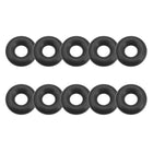 Nitrile Rubber O-Rings 10mm OD 3.8mm ID 3.1mm Width, Metric Sealing Gasket, Pack of 10