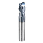 Carbide Square End Mill, 1/2" Dia AlTiN BN Coated 2 Flutes Milling Bit Cutter, for Hardened Steel Cast Iron Alloy Metal, 1/2" Shank 1" Cut Length 3" Extra Long HRC50