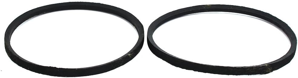O-500E 500mm Inner Girth Transmission Drive Belt V-belt 2pcs for Washing Machine