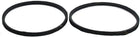 O-500E 500mm Inner Girth Transmission Drive Belt V-belt 2pcs for Washing Machine