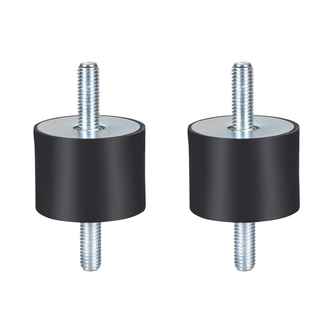 40 x 30mm Rubber Mounts,Vibration Isolators,Shock Absorber with M8 x 23mm Studs 2pcs