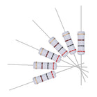 30Pcs 200 Ohm Resistor, 2W 5% Tolerance Metal Oxide Film Resistors, Axial Lead, Flame Proof for DIY Electronic Projects and Experiments