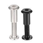 Screw Post, Male M6x30mm Silver Tone and M6x10mm Black Binding Bolts Carbon Steel Total 20 Sets