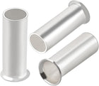 300Pcs EN2508 Tin Plating Non-Insulated Wire Ferrule Terminal Copper Connector for 14AWG
