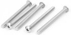 M5x60mm Thread 316 Stainless Steel Button Head Hex Socket Cap Screw Bolt 5pcs