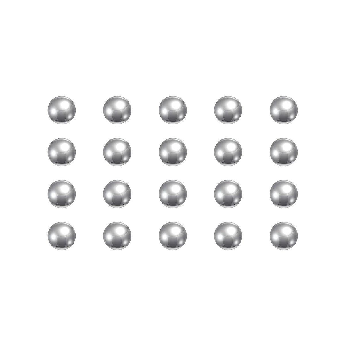 30pcs 3/16" Chrome Steel Bearing Balls G5 Precision