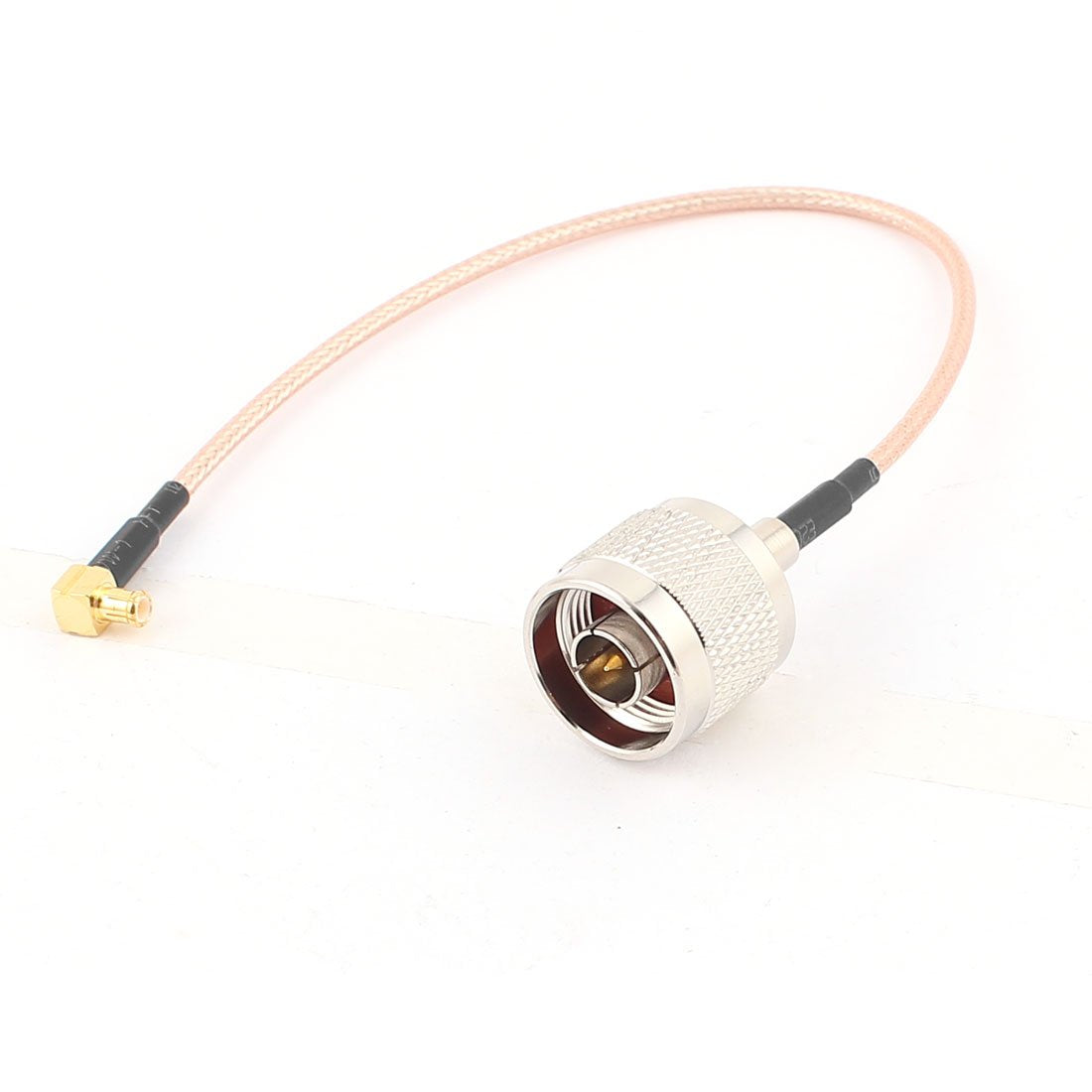 Male to MCX Male Right Angle Adapter RG316 Coaxial Cable 20cm