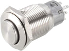 Momentary Metal Push Button Switch High Head 16mm Mounting 2NC 2NO 2COM AC 250V 3A
