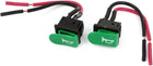 2 pièces, bouton instantané à ressorte, couleur verte, interrupteur à câble, CC 12V