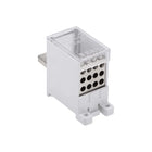 1 in 12 Out DIN Rail Terminal Blocks 690V 250A Max Input Distribution Block for Circuit Breaker