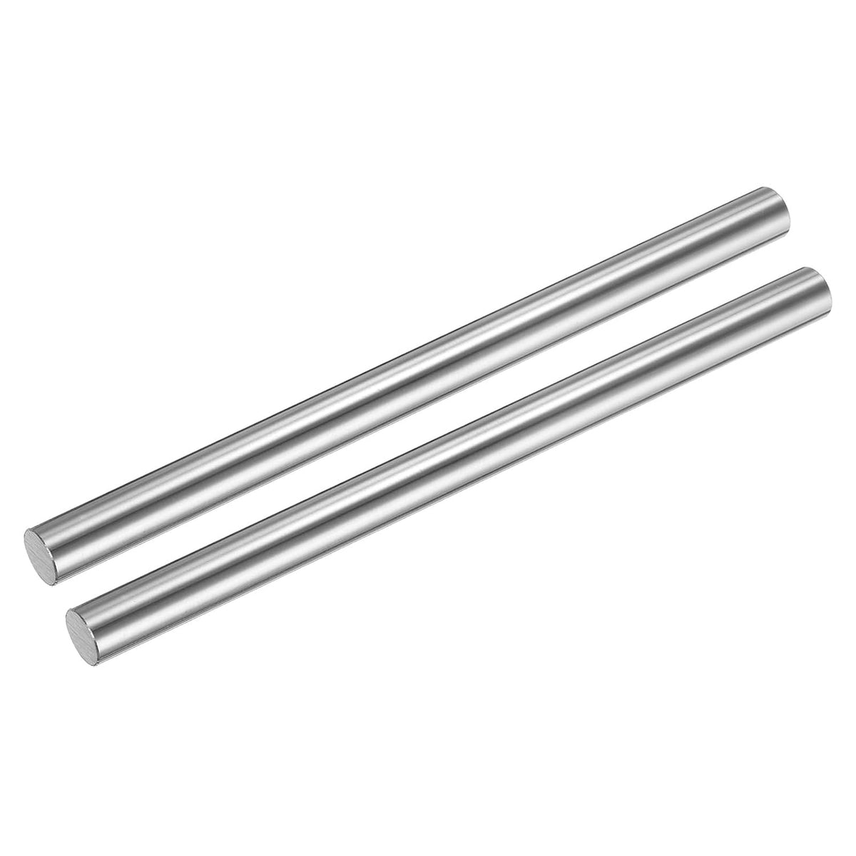 2pcs Linear Motion Rod Shaft Guide 20mm x 250mm (0.787" x 9.84") Case Hardened Steel Chrome Plated, Metric Linear Rail Rod for 3D Printer, CNC Machine