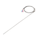 K Type Thermocouple Temperature Sensor Probe 3x300mm (0 to 800C) 5ft Temperature Controller