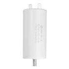 CBB60 Run Capacitor 40uF 450V AC Single Insert 50/60Hz Cylinder 92x45mm White with Fixing Stud for Air Compressor Water Pump Motor