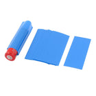 20pcs 18.5mm Dia PVC Heat Shrink Tubing Blue for 1 x 18650/18500 Battery
