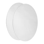2Pcs Aluminum Disc, 6"(150mm) Diameter 0.02"(0.5mm) Thickness 1060 Aluminum Circle Plate Round Sheets for Metal Stamping